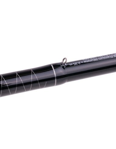 Zeck Fishing ZANDER Premium-Wumme 235cm 10-80g High End Angelrute von Sebastian Hänel Fuji Straffe Spinnrute Spinnfischen-Spi...