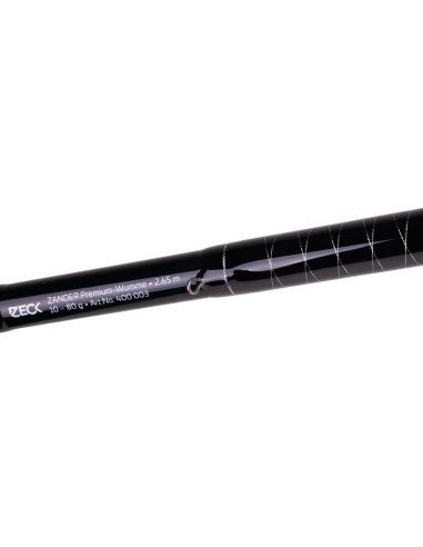 Zeck Fishing ZANDER Premium-Wumme 265cm 10-80g High End Angelrute von Sebastian Hänel straffe Spinnrute Spinnfischen-Spinnrut...