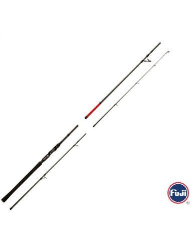 Zeck Fishing Troy 240cm 30-80g Spinnrute Reiserute 4 Teilig mit Hardcase Transporttasche Raubfisch Angelrute-Travel Reiserute...