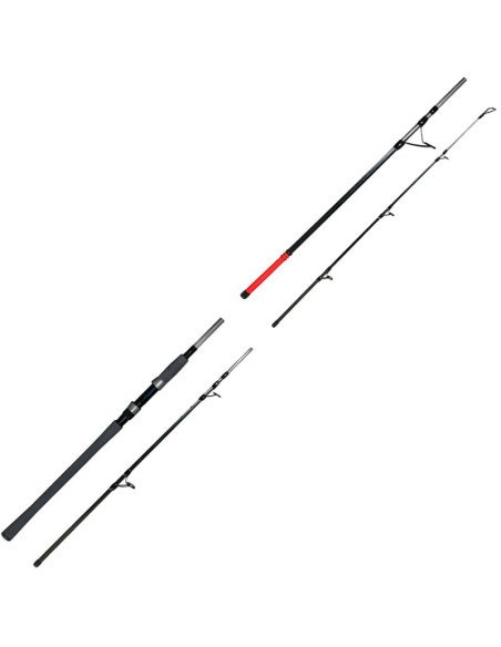 Zeck Fishing Troy 240cm 40-150g Spinnrute Reiserute 4 Teilig mit Hardcase Transporttasche Raubfisch Angelrute-Travel Reiserut...