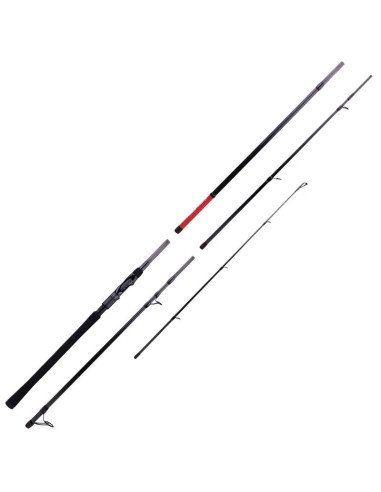Zeck Fishing Troy 270cm 30-80g Spinnrute Reiserute 5 Teilig mit Hardcase Transporttasche Raubfisch Angelrute-Travel Reiserute...