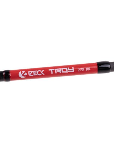 Zeck Fishing Troy 270cm 30-80g Spinnrute Reiserute 5 Teilig mit Hardcase Transporttasche Raubfisch Angelrute-Travel Reiserute...