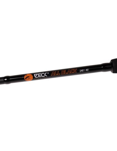 Zeck Fishing All Black 240cm 10-40g Zander Barsch Profi Spinnrute Angelrute-Spinnruten-JJ-Fishing