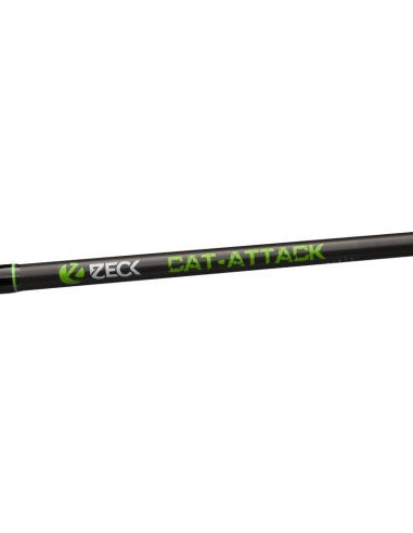 Zeck Fishing Cat-Attack Vertic 170cm 200g Wels Boot Angelrute Ultra Power 1 Teilig-Welsruten-JJ-Fishing