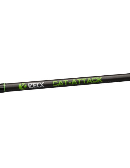 Zeck Fishing Cat-Attack Vertic 170cm 200g Wels Boot Angelrute Ultra Power 1 Teilig-Welsruten-JJ-Fishing