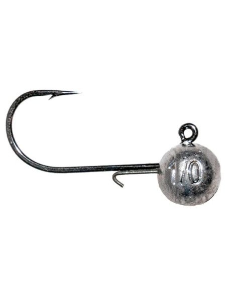 Zeck Fishing Jig Head Größe 1/0 10g 3 Stück Jigkopf Ultra Scharfer Gummifisch Montage Spinnfischen-Hook & Co-JJ-Fishing