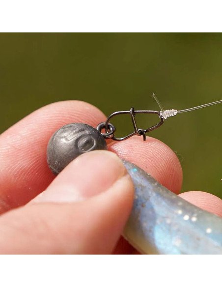 Zeck Fishing Egg Snap DL Größe 00 10 Stück 17kg Angelkarabiner Köder Karabiner Spinnfischen-Vorfachmaterial & Montage-Zubehör...