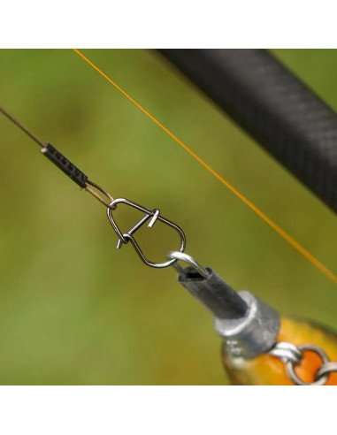 Zeck Fishing Egg Snap DL Größe 2 10 Stück 44kg Angelkarabiner Köder Karabiner Spinnfischen-Vorfachmaterial & Montage-Zubehör-...
