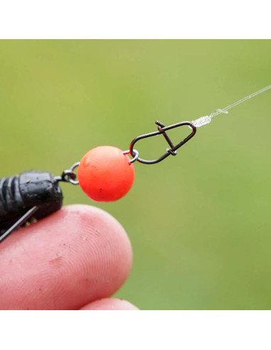 Zeck Fishing Egg Snap DL Größe 1 10 Stück 28kg Angelkarabiner Köder Karabiner Spinnfischen-Vorfachmaterial & Montage-Zubehör-...
