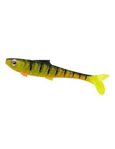 Zeck Fishing Rippler Shock Perch 16cm 28g 2 Stück 2-Gang Laufverhalten Gummifisch Leicht Einsaugbar Softbait Spinnköder-Gummi...