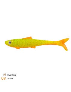 Zeck Fishing Rippler River King 16cm 28g 2 Stück 2-Gang Laufverhalten Gummifisch Leicht Einsaugbar Softbait Spinnköder-Gummif... 2