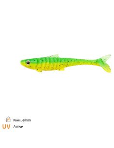 Zeck Fishing Baby Rippler Kiwi Lemon 14cm 18g 2 Stück 2-Gang Laufverhalten Gummifisch Leicht Einsaugbar Spinnköder-Gummifisch... 2