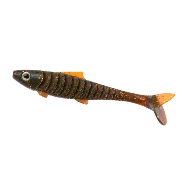 Zeck Fishing Baby Rippler Motoroil 12cm 11g 3 Stück 2-Gang Laufverhalten Gummifisch Leicht Einsaugbar Spinnköder-Gummifische ...