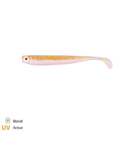 Zeck Fishing ZANDER Gummi Blondi 12cm 9,5g 3 Stück Low-Action Gummifisch von Sebastian Hänel Gummiköder Spinnfischen-Gummifis...