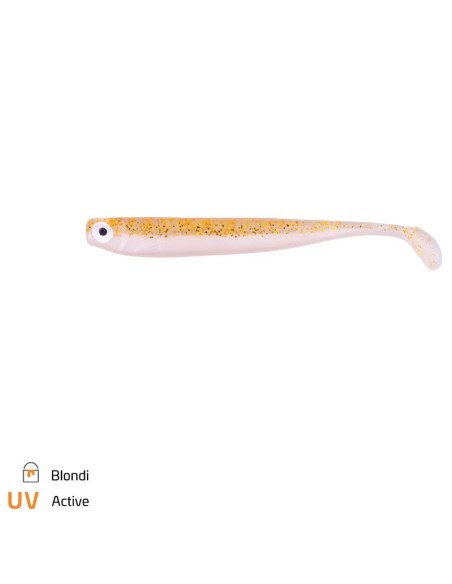Zeck Fishing ZANDER Gummi Blondi 12cm 9,5g 3 Stück Low-Action Gummifisch von Sebastian Hänel Gummiköder Spinnfischen-Gummifis...
