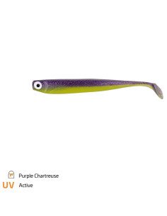 Zeck Fishing ZANDER Gummi Purple Chartreuse 12cm 3 Stück 9,5g Low-Action Gummifisch von Sebastian Hänel Gummiköder Spinnfisch... 2