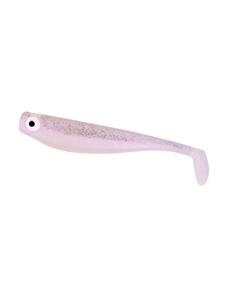 Zeck Fishing ZANDER Gummi Violettglitter 9cm 5,9g 3 Stück Low-Action Gummifisch von Sebastian Hänel Gummiköder Spinnfischen-G...