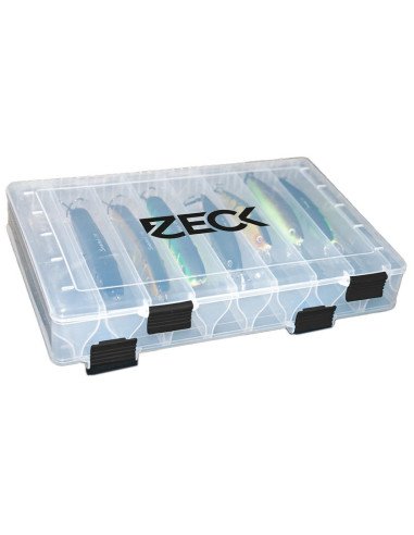 Zeck Fishing Big Hardbait Box L Spritzwasserfest Jerkbait und Wobbler Tackle Box Angelbox Spinnfischen-Tackle Boxen-JJ-Fishing