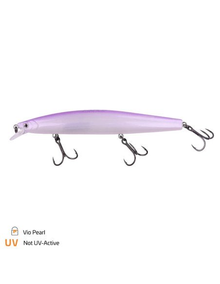 Zeck Fishing ZANDER Läufer Vio Pearl 12,5cm 22g 0,7m F Low-Action Wobbler von Sebastian Hänel Schwimmend Spinnfischen-Blinker...