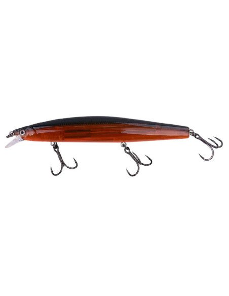 Zeck Fishing ZANDER Läufer 12.5cm 0.7m F Motoroil Orange Low-Action Wobbler von Sebastian Hänel 22g Schwimmend Spinnfischen-T...