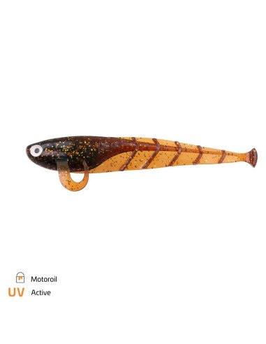 Zeck Fishing Quappie Motoroil 15cm 14,6g 2 Stück Innovation von Sebastian Hänel Gummiköder Zander Hecht Spinnfischen-Gummifis...