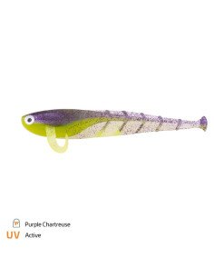 Zeck Fishing Quappie Purple Chartreuse 10cm 4,4g 3 Stück Innovation von Sebastian Hänel Gummiköder Zander Barsch Spinnfischen... 2