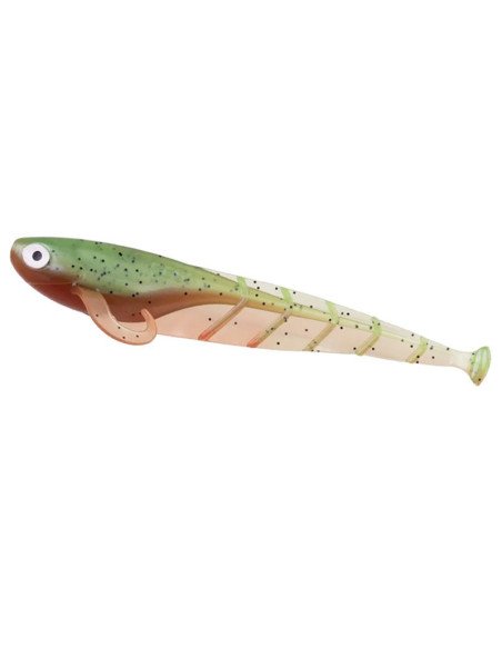 Zeck Fishing Quappie 10cm Törtelgrün 3 Stk. Zander Innovation von Sebastian Hänel 4,4g Gummifisch Spinnfischen-Rubber fish / ...