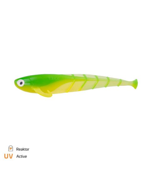 Zeck Fishing Quappie Reaktor 8cm 2,2g 4 Stück Innovation von Sebastian Hänel Gummiköder Barsch Zander Spinnfischen-Gummifisch...