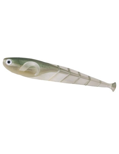 Zeck Fishing Quappie Gürkchen 8cm 2,2g 4 Stück Innovation von Sebastian Hänel Gummiköder Barsch Zander Spinnfischen-Gummifisc...