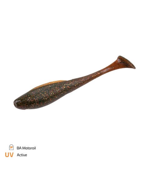Zeck Fishing Sexy Swimmer BA Motoroil 12cm 9g 5 Stück Action Minnow von Johannes Dietel Gummifisch Spinnfischen-Gummifische /...