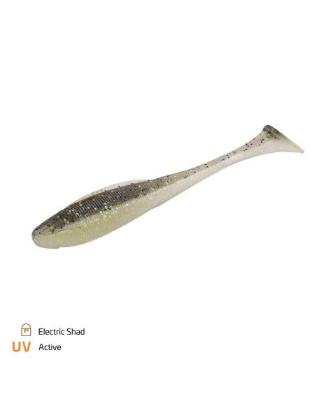 Zeck Fishing Sexy Swimmer Electric Shad 12cm 9g 5 Stück Action Minnow von Johannes Dietel Gummifisch Spinnfischen-Gummifische...