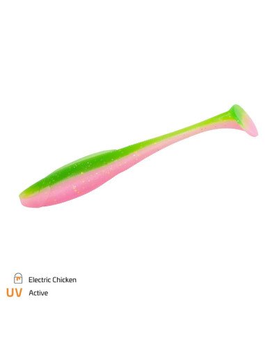Zeck Fishing Sexy Swimmer Electric Chicken 8cm 2,7g 9 Stück Action Minnow Johannes Dietel Gummifisch Spinnfischen-Gummifische...