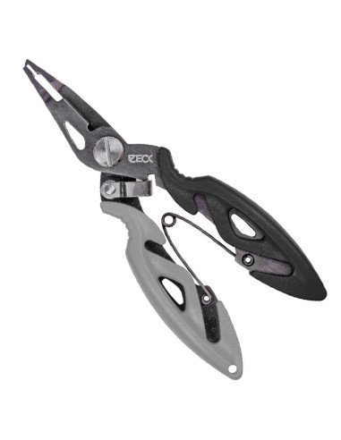 Zeck Fishing Mini Split Ring Pliers & Scissors Edelstahl Kombiwerkzeug Sprengringzange Angelzange Extra Scharf Spinnfischen-W...