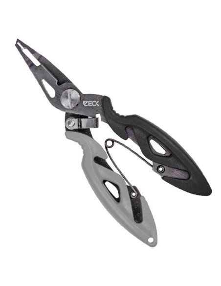 Zeck Fishing Mini Split Ring Pliers & Scissors Edelstahl Kombiwerkzeug Sprengringzange Angelzange Extra Scharf Spinnfischen-W...