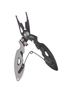 Zeck Fishing Mini Split Ring Pliers & Scissors Edelstahl Kombiwerkzeug Sprengringzange Angelzange Extra Scharf Spinnfischen-W... 2