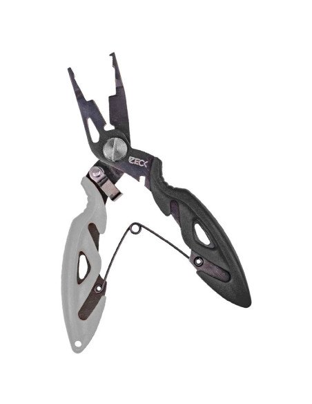 Zeck Fishing Mini Split Ring Pliers & Scissors Edelstahl Kombiwerkzeug Sprengringzange Angelzange Extra Scharf Spinnfischen-W...