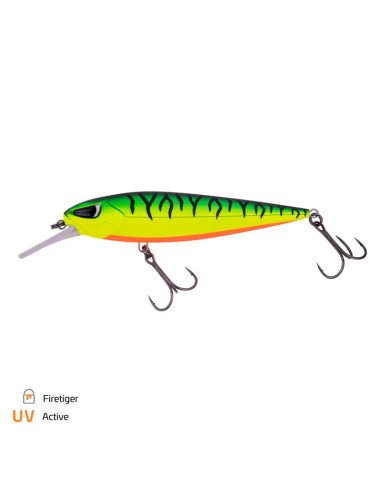 Zeck Fishing Dundee Firetiger 13,5cm 41g 5m SP Hechtwobbler Uli Beyer Weitwurf Spinnköder-Blinker / Spinnköder-JJ-Fishing