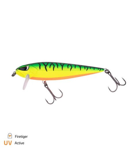 Zeck Fishing Dundee Firetiger 13,5cm 40g 1m SP Hechtwobbler Uli Beyer Weitwurf Spinnköder-Blinker / Spinnköder-JJ-Fishing