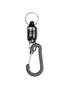 Zeck Fishing Magnetic Clip 3,5kg Werkzeug Magnet Keschermagnet Extra Stark mit Karabiner Belly Boat und Ufer Spinnfischen-Wer...