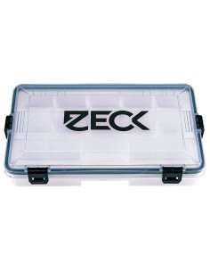 Zeck Fishing Spinnerbait & Bladed Jig Box L Wasserdichte Tackle Box Flexibel einstellbare Fächer Spinnfischen-Tackle Boxen-JJ...