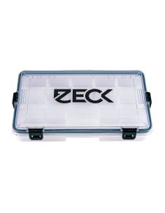 Zeck Fishing Spinnerbait & Bladed Jig Box M Wasserdichte Tackle Box Flexibel einstellbare Fächer Spinnfischen-Tackle Boxen-JJ...
