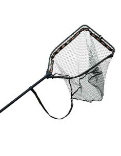 Zeck Fishing Folding Rubber Tele Net L Gummierter Angelkescher Fischschonend Stufenlos Ausziehbar Spinnfischen-Kescher & Kesc...