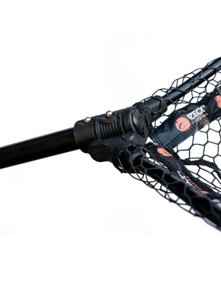Zeck Fishing Folding Rubber Tele Net XL Gummierter Angelkescher Fischschonend Stufenlos Ausziehbar Spinnfischen-Kescher & Kes...