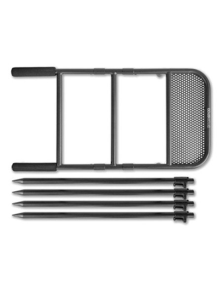 Delphin TOP SPOD Eimer-Ständer Größenverstellbar für 2 Eimer inkl. Beine und Tragetasche-Angelzubehör-JJ-Fishing