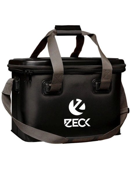 Zeck Fishing Tackle Container HT L Wasserdichte Faltbare Angeltasche Carry All Hartschalendeckel Spinnfischen-Zubehörtaschen-...