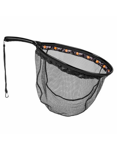 Zeck Fishing Floating Rubber Net Gummiert Schwimmend Magnetverschluss am Handteil Angelkescher Spinnfischen-Kescher & Kescher...