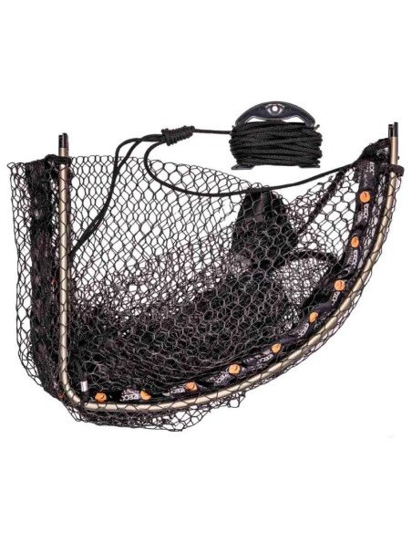 Zeck Fishing Roping Wall Net Spundwand Angelkescher Klappbar Packmaß Wunder Spinnfischen-Kescher & Kescherzubehör-JJ-Fishing