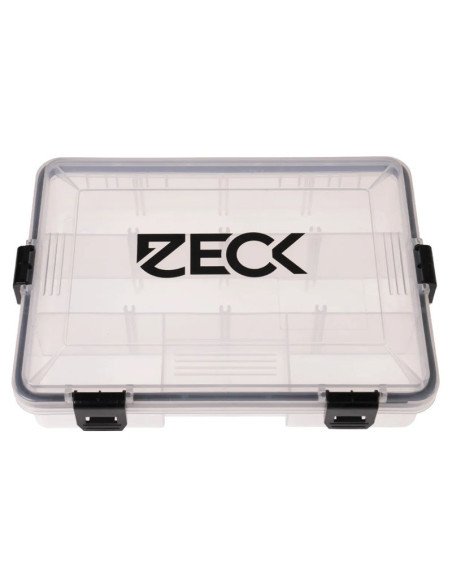 Zeck Fishing Tackle Box WP S Wasserdichte Kunstköder Kleinteile Box Flexibel einstellbare Fächer Spinnfischen-Tackle Boxen-JJ...