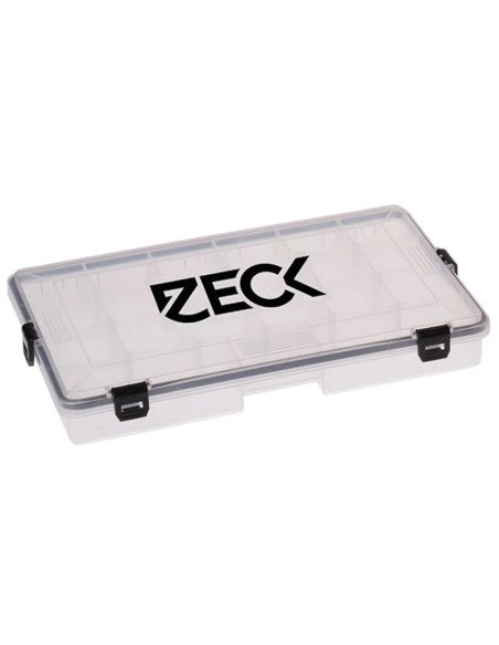 Zeck Fishing Tackle Box WP L Wasserdichte Kunstköder Kleinteile Box Flexibel einstellbare Fächer Spinnfischen-Tackle Boxen-JJ...