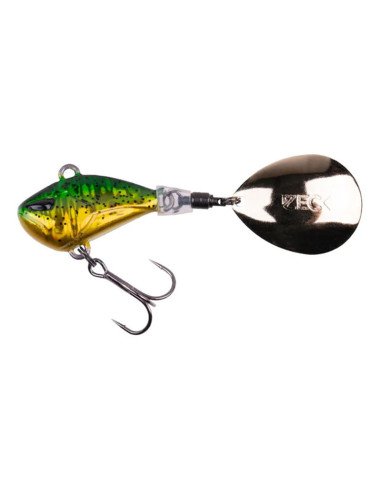 Zeck Fishing Rogue Runner Golden Kiwi 15g Jig Spinner Weitwurfköder starke Druckwellen Spinnfischen-Blinker / Spinnköder-JJ-F...